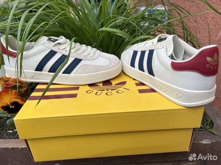 Кеды adidas gazelle gucci