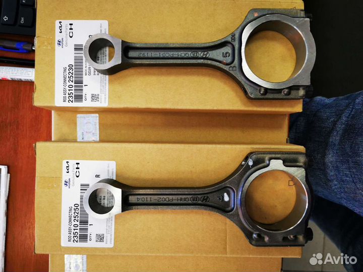 Шатун Sorento Santa Fe G4KE 2.4 ориг