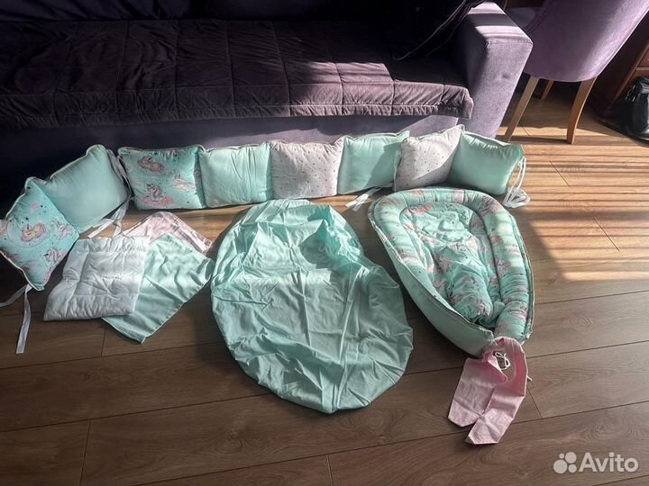 Бортики в детскую кроватку