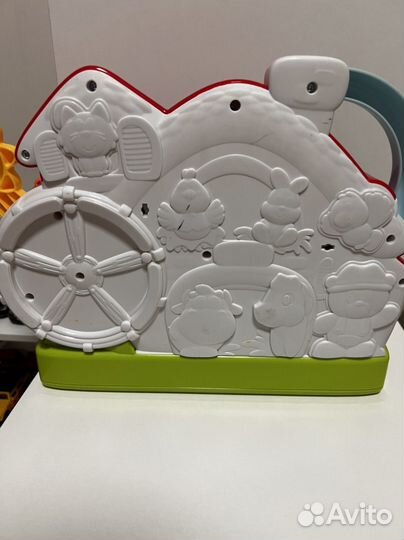 Развивающие игрушки chicco, fisher price