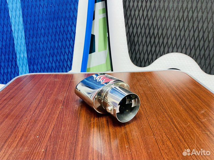 Насадка на глушитель нержавеющая сталь D60