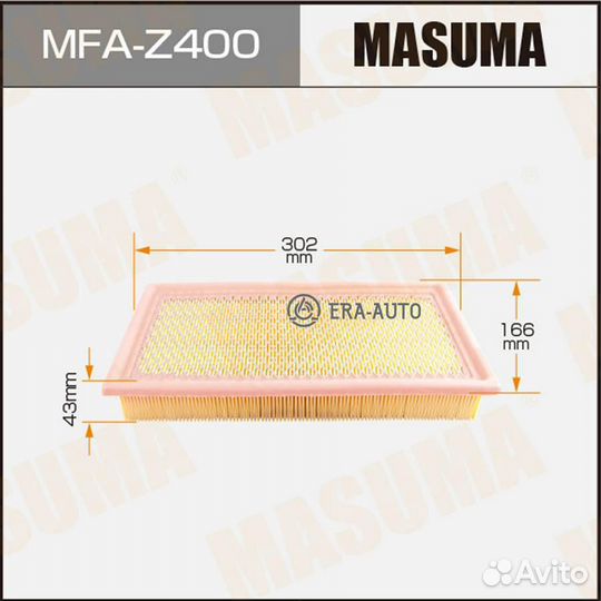 Masuma MFA-Z400 MFA-Z400 фильтр воздушный\ Mazda C