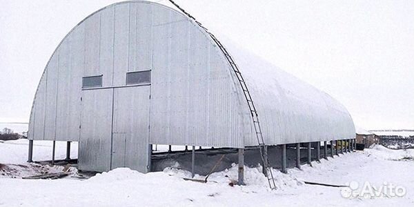 Быстровозводимый арочный ангар