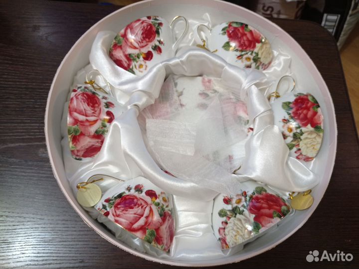 Чайный сервиз на 6 персон staffordshire england