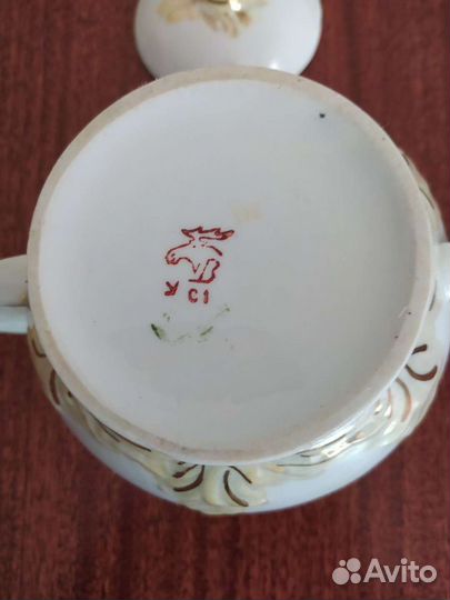 Сахарница фарфор, Гарднер