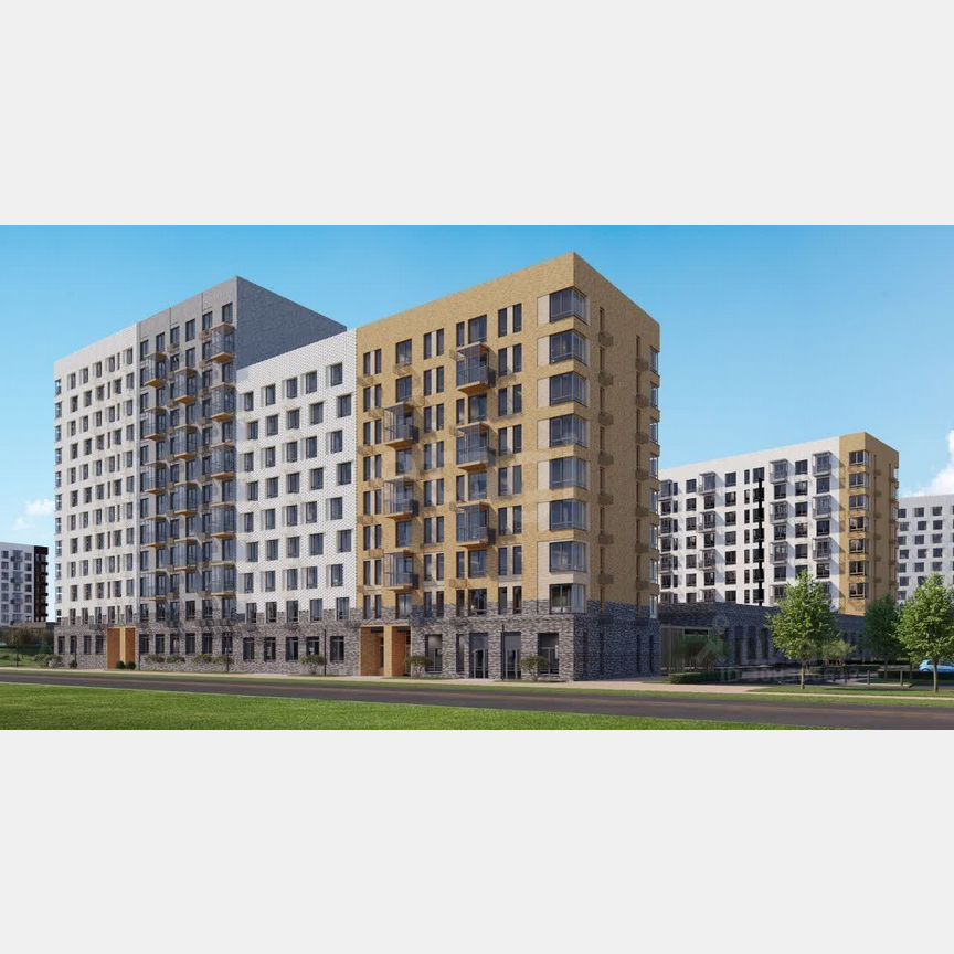 1-к. квартира, 40 м², 9/12 эт.