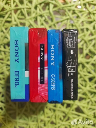 Аудиокассеты Sony новые запечатанные оригинал