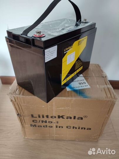 Аккумулятор lifepo4 12v 120 А/ч новый июль 2023г