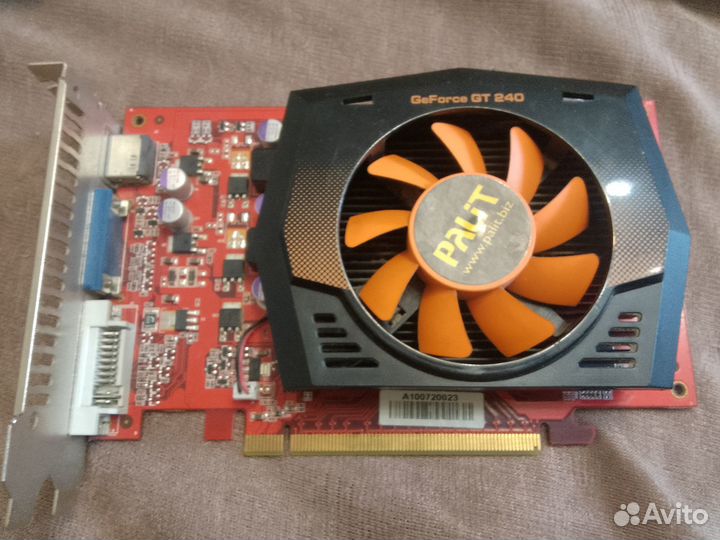 Видеокарта Gt240