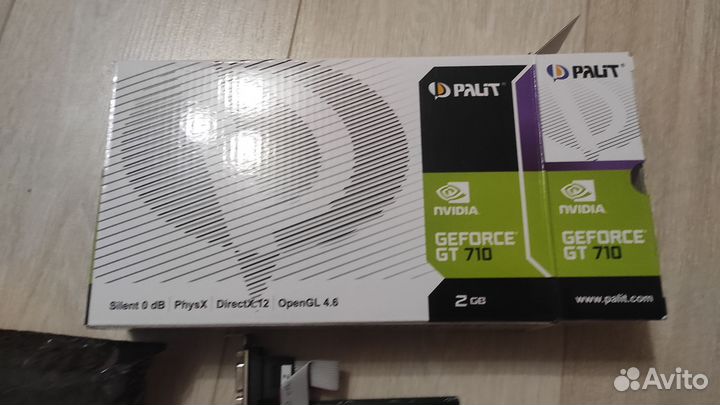 Видеокарта MSI nvidia GeForce GT 710 2гб DDR3
