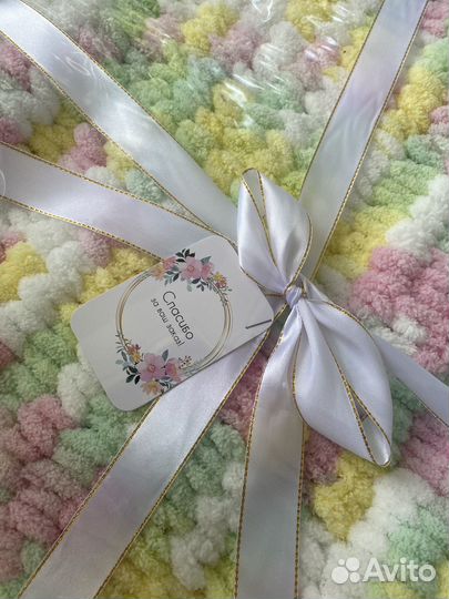 Плед ручной работы