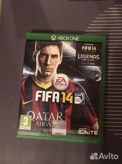 Диск Fifa 14 Xbox One
