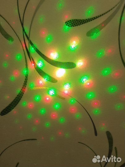 Лазерный проектор светомузыка