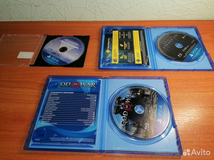 Sony playstation 4 slim + 3 диска