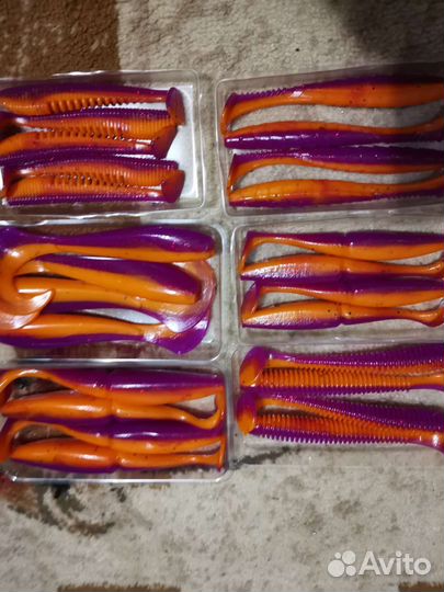 Приманки силиконовые