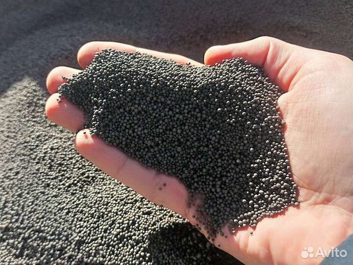 Грунт Пропант для аквариума серый