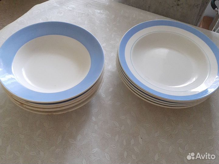 Тарелки времен СССР разные
