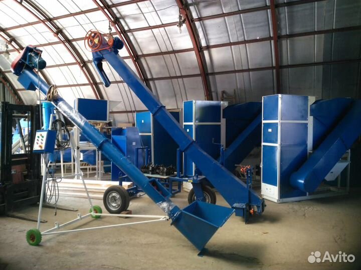 Зернопогрузчик - Протравливатель семян