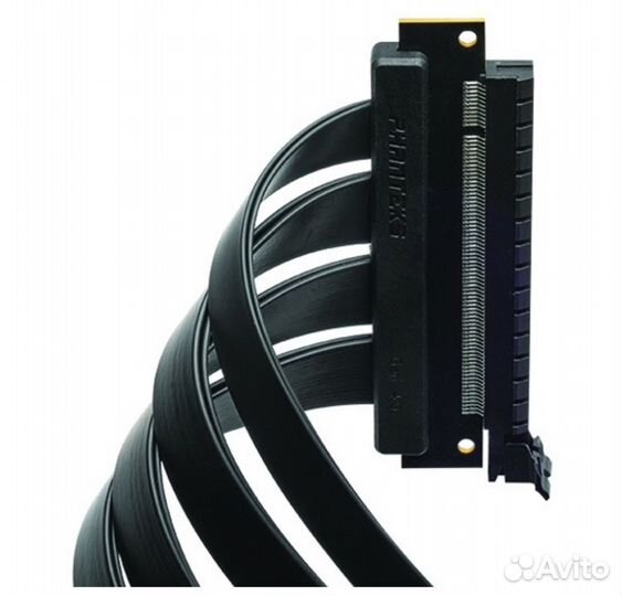 Райзер-кабель phanteks Gen 4.0 220мм 90град