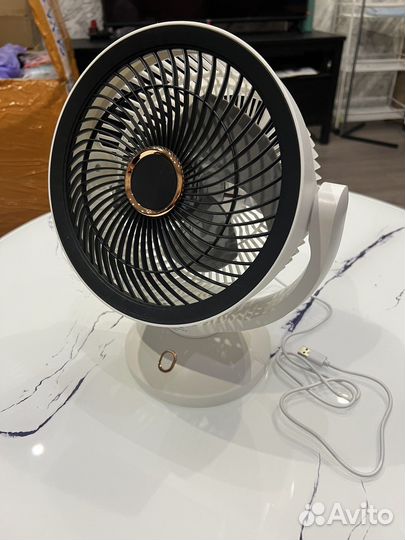 Вентилятор настольный с подсветкой новый
