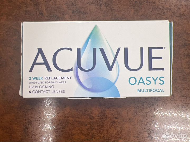 Контактные линзы acuvue oasys