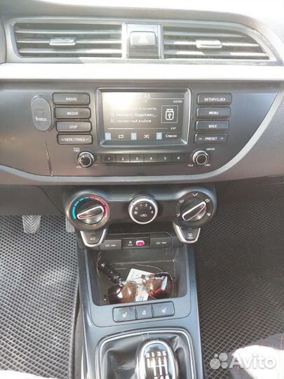 Kia Rio 1.6 МТ, 2018, 75 000 км