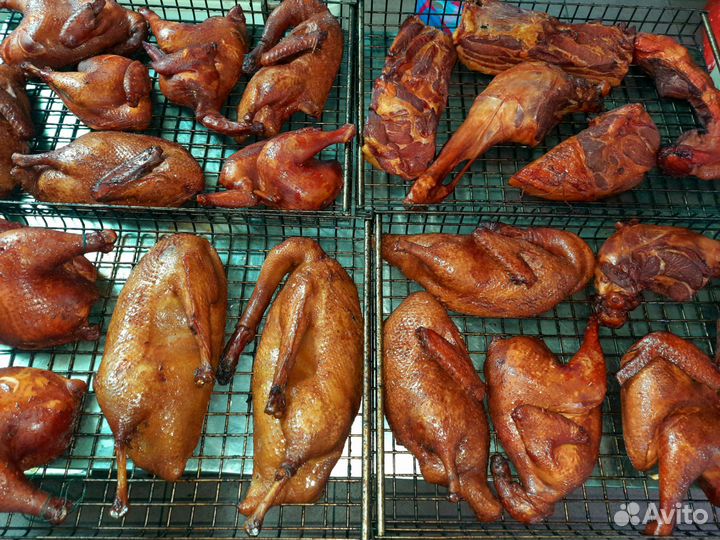 Коптильный цех в Большеречье