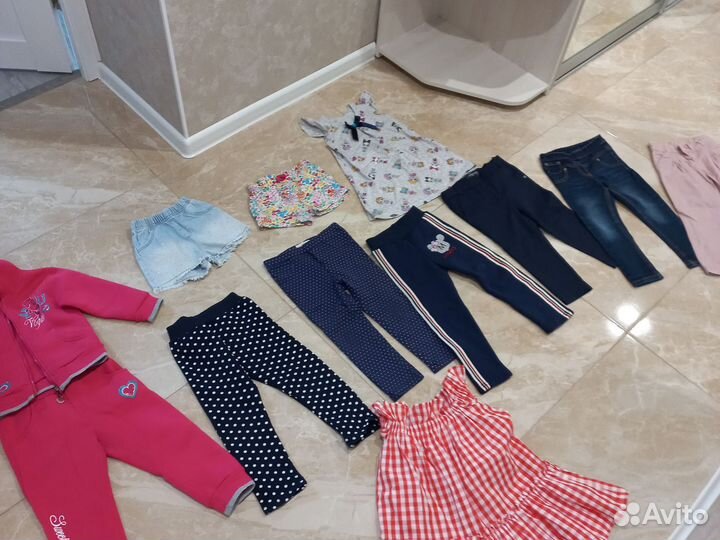 Детские вещи пакетом для девочек 92-98