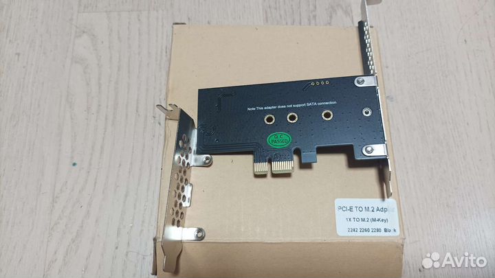 Pci-e to M.2 adapter