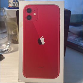 Коробка от iPhone 11 red 64GB с документацией