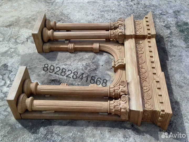 Камин из камня