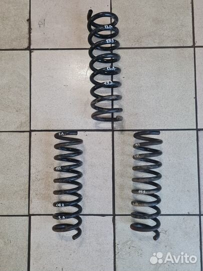 Пружины передние задние mercedes-benz W210