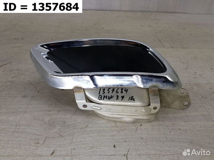 Насадка выхлопной трубы глушителя правая BMW X7