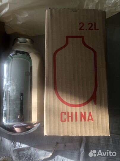 Колба для Китайского термоса. 2,2 литра. СССР
