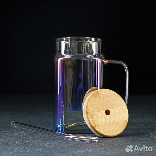 Кружка стеклянная Magistro «Эко»