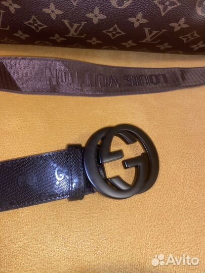 Ремень Gucci gg supreme оригинал