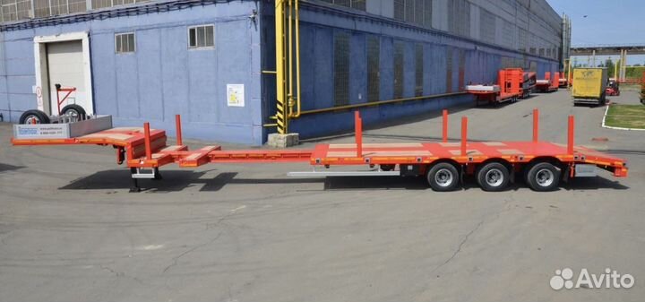 Полуприцеп трал (тяжеловоз) Политранс ТСП 94183, 2023