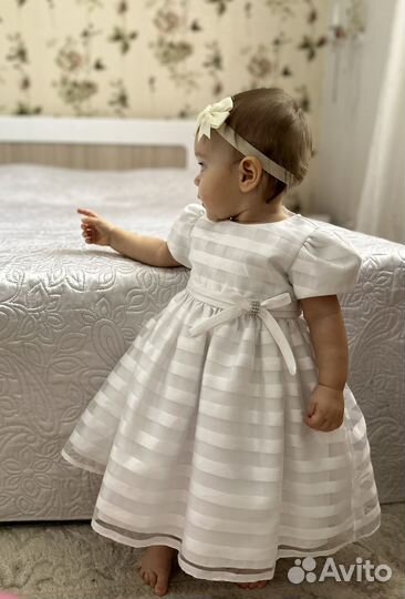 Платье нарядное 74-80