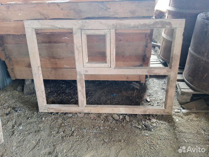 Деревянные окна и двери бу