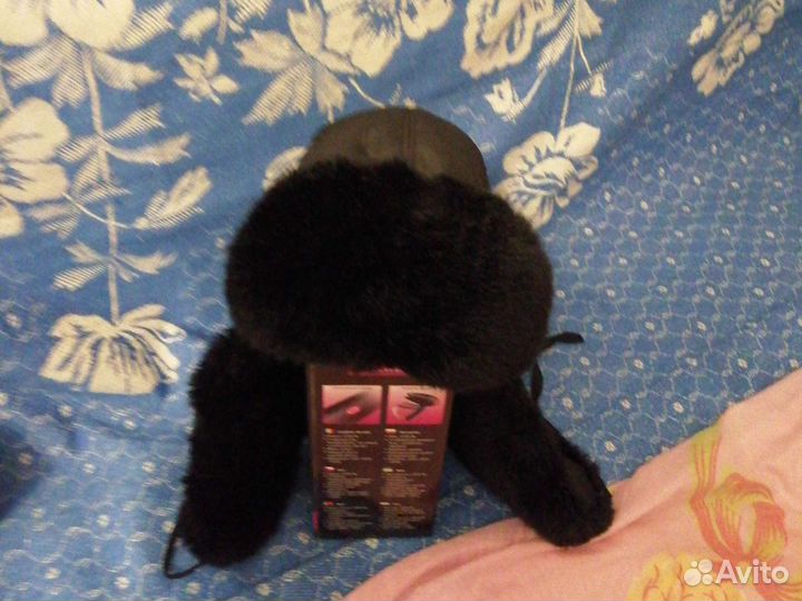 Шапка ушанка меховая мужская