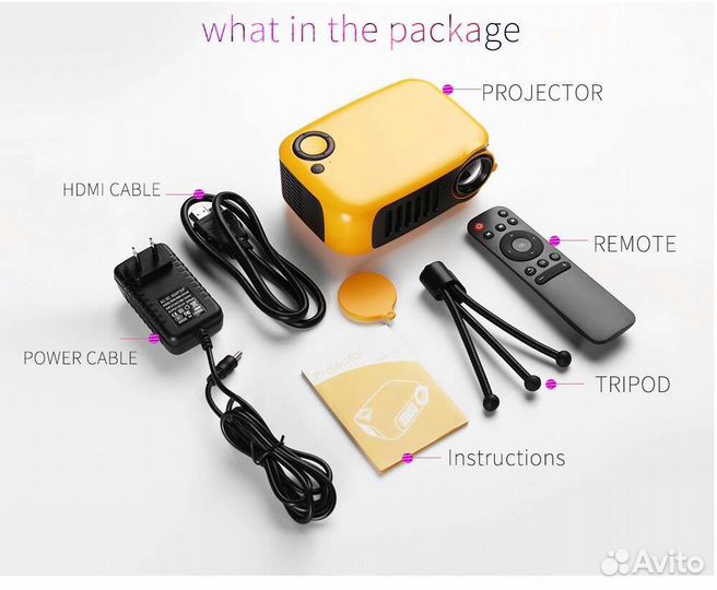 Проектор портативный А2000