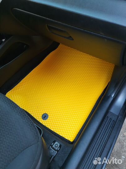 Авто коврики Eva 3D с бортиками эва Киа Рио 3