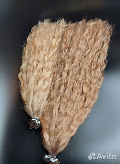 Волосы для наращивания Exclusive +, кудри, опт