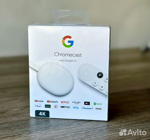 Chromecast Google TV 4K, 2022 приставка купить в Москве | Электроника ...