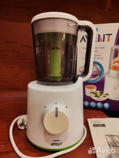 Пароварка блендер philips avent