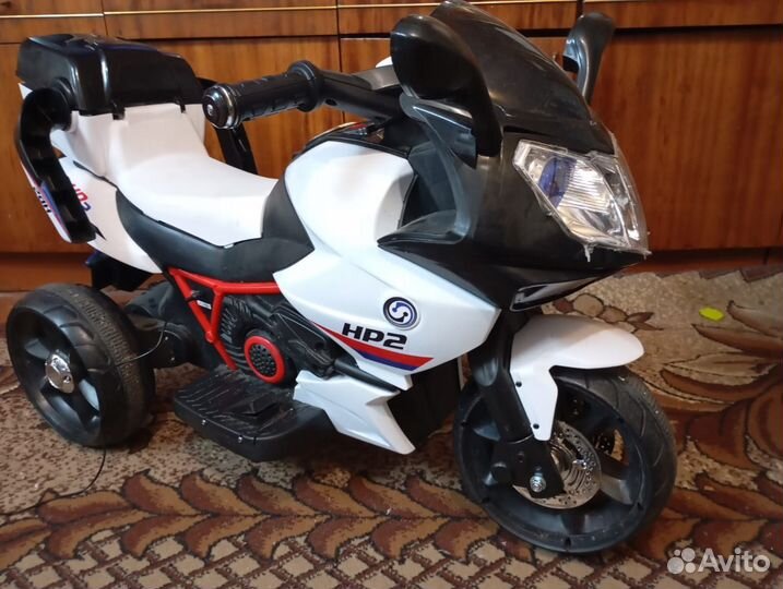 Детский электро мотоцикл,торг имеется