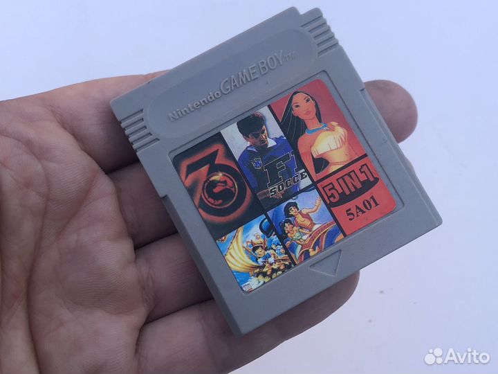 Nintendo game boy картридж кассета 8 в 1