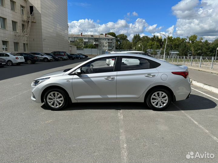 Hyundai Solaris 1.6 МТ, 2017, 105 000 км