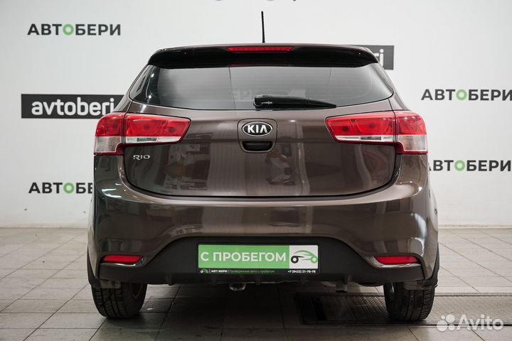 Kia Rio 1.4 МТ, 2015, 109 764 км