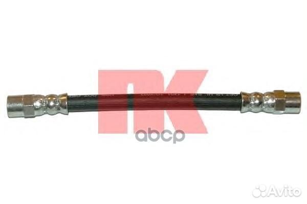 Шланг тормозной audi 80/100/A6 M10x1x180mm зад